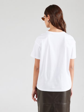 Tricou 'MMAina' de la MOS MOSH pe alb
