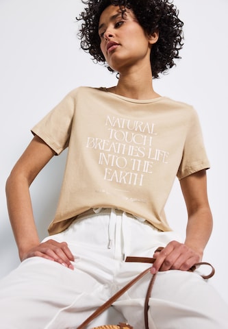 STREET ONE Shirt in Beige
