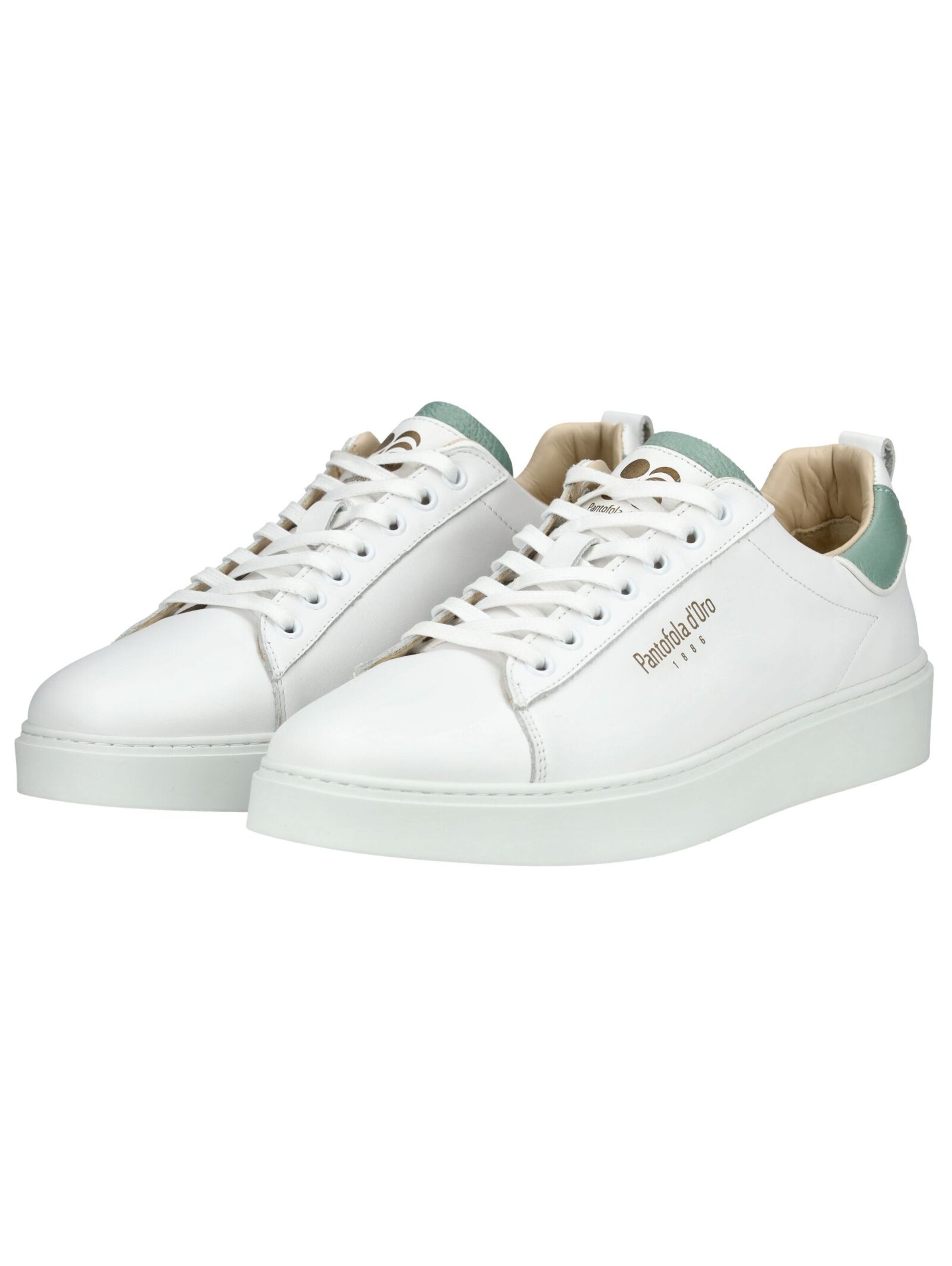 PANTOFOLA D'ORO Platform trainers in White