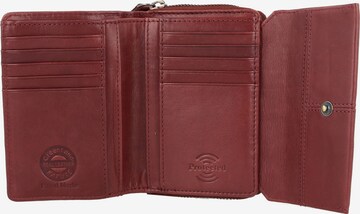 Greenland Nature Wallet 'Nature Soft' in Red