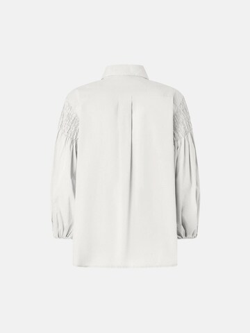 PINKO Blus 'PINKO BOUQUET BLUSA LIGHT COTTON BLUSA' i vit