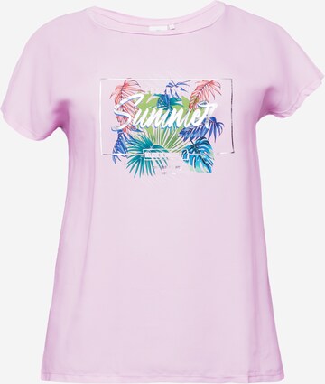 ONLY Carmakoma T-Shirt 'KETTY' in Lila: predná strana