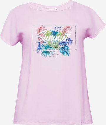 ONLY Carmakoma Shirts 'KETTY' i lilla: forside