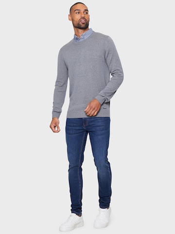 Threadbare Пуловер 'Gibbs' в сиво