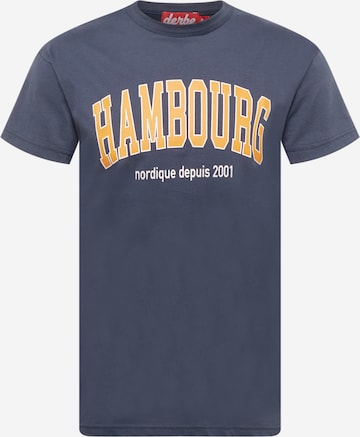 mėlyna Derbe Marškinėliai 'Hambourg': priekis