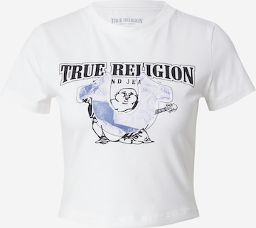 T-shirt True Religion en blanc : devant