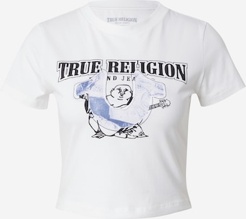 True Religion Shirt in Wit: voorkant