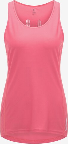 Haglöfs Top in Pink: front