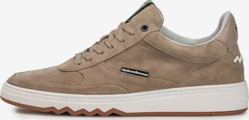 Floris van Bommel Sneakers laag 'DE KUPSTER 05' in Beige: voorkant