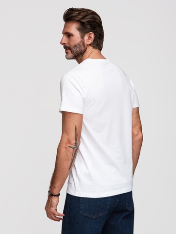 Ombre Shirt in Wit