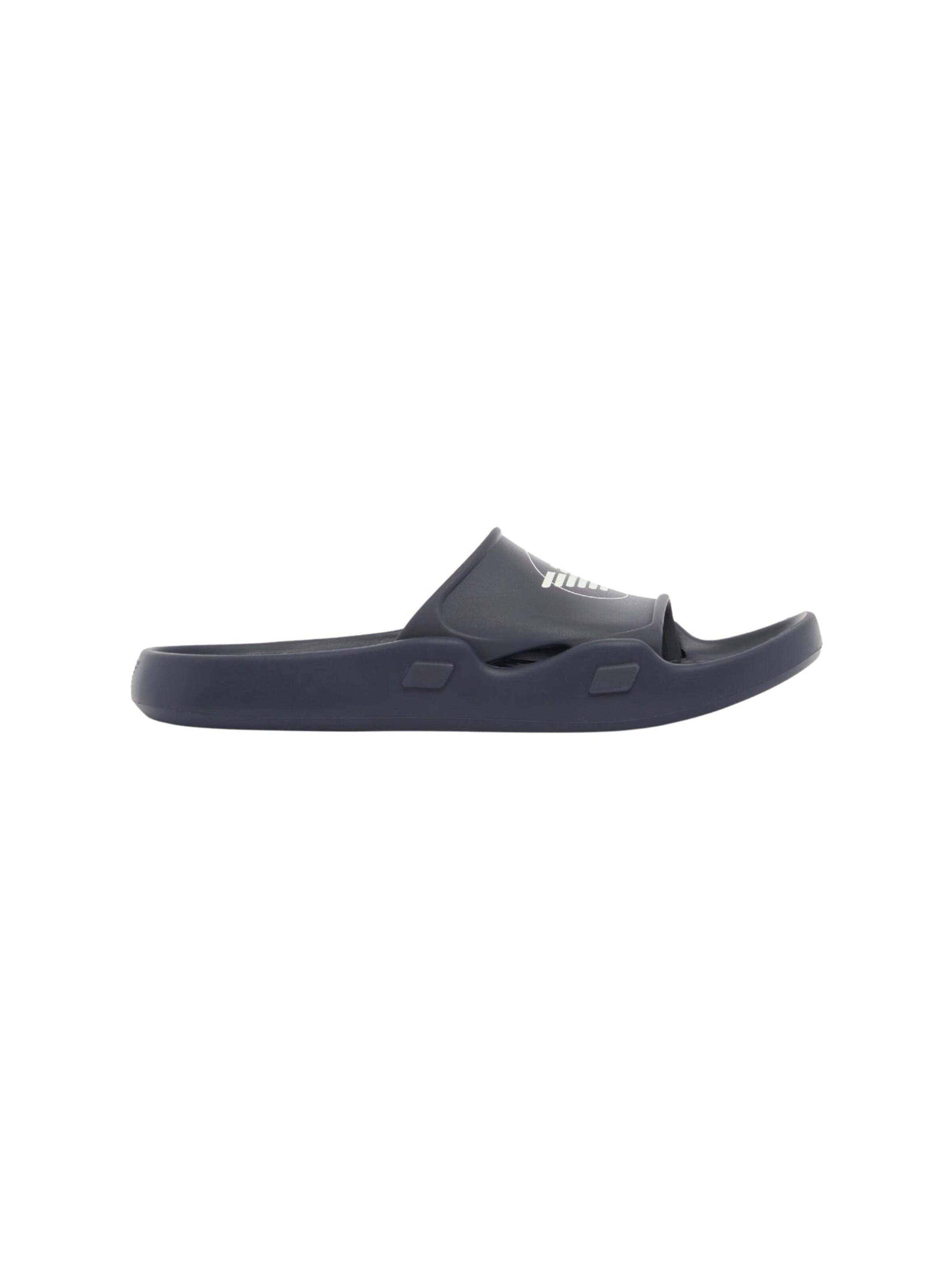 Emporio Armani Muiltjes in Blauw: voorkant