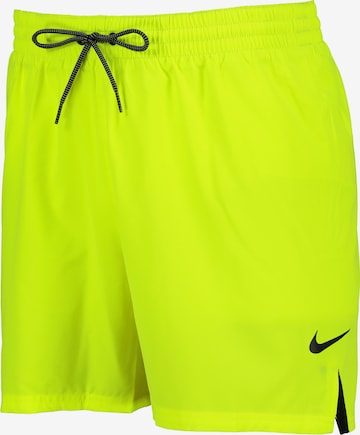 Nike Swim Swimming Trunks in Yellow: front