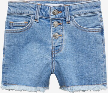 MANGO KIDS Regular Jeans 'PATRI' in Blauw: voorkant