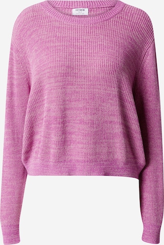 Cotton On Sweater in Purple: front