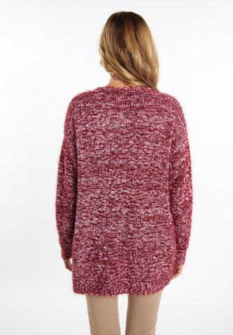 Cardigan 'Lurea' Usha en rouge