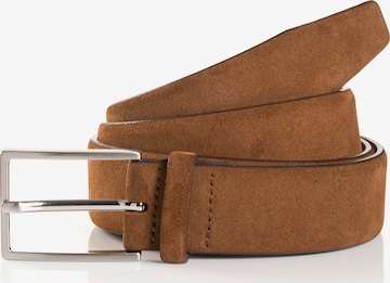 Ceinture 'LOGAN' TOM TAILOR en marron : devant