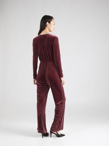 PIECES Jumpsuit 'JOANNA' i röd