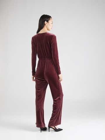 PIECES Jumpsuit 'JOANNA' in Red