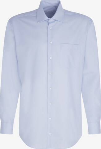 SEIDENSTICKER Comfort fit Button Up Shirt in Blue: front