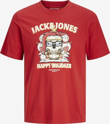 JACK & JONES Shirt in Red: front