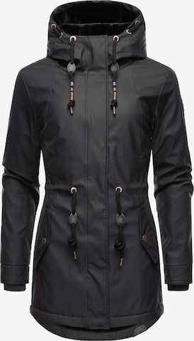 Ragwear Funkcionalna jakna 'Monadis Rainy' | črna barva: sprednja stran