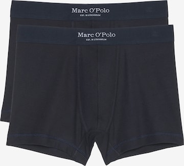 Boxers ' Iconic Rib ' Marc O'Polo en bleu : devant