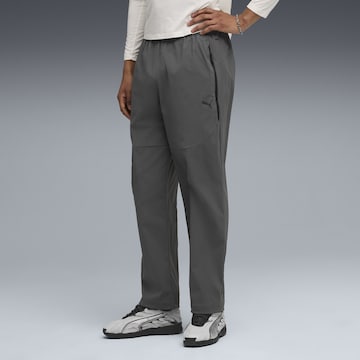 PUMA Loosefit Sporthose 'PumaTech' in Grau: Vorderseite