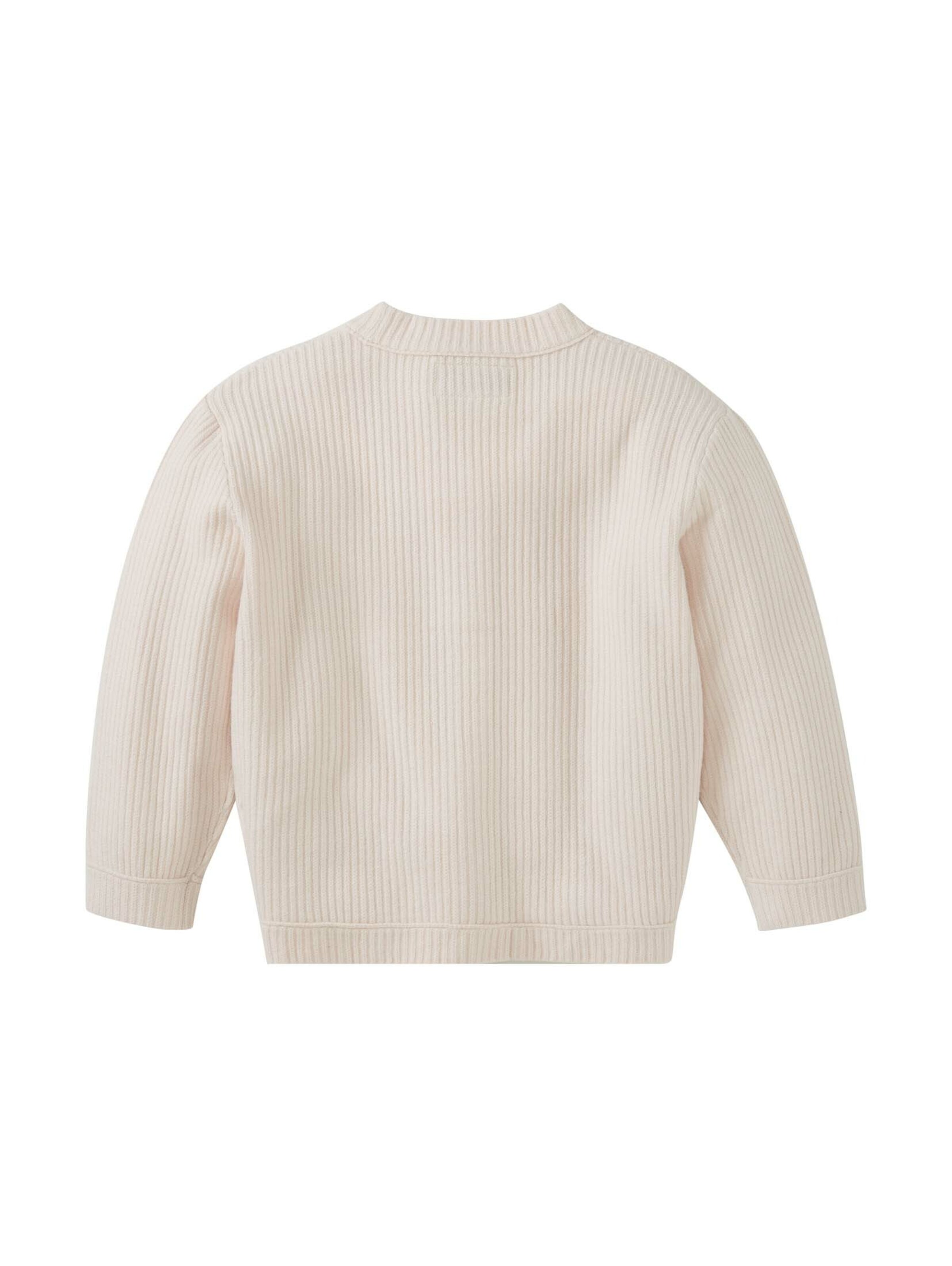 Kinder Kids (Gr. 92-140) TOM TAILOR Strickjacke in Beige - RY88636 Kinder Kids (Gr. 92-140) TOM TAILOR Strickjacke in Beige - RY88636