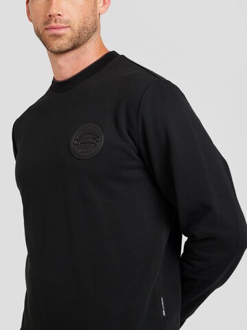 BOSS Sweatshirt 'C-Soleri' in Schwarz