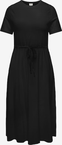 ONLY Carmakoma Obleka 'CARBLOOM' | črna barva: sprednja stran