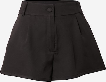 In The Style Loosefit Shorts 'DANI DYER' in Schwarz: predná strana