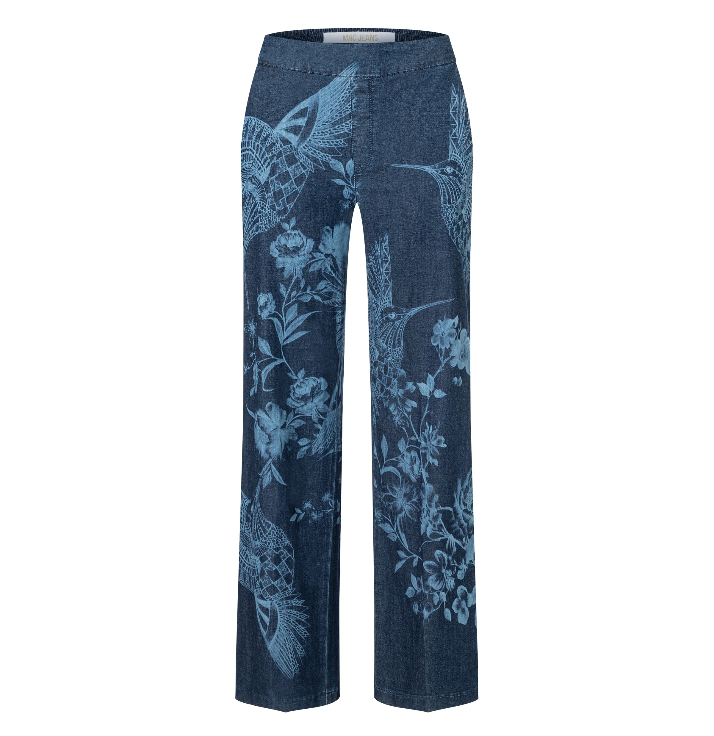 MAC Hose in Blau: Vorderseite