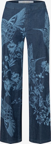 MAC Boot cut Pants in Blue: front