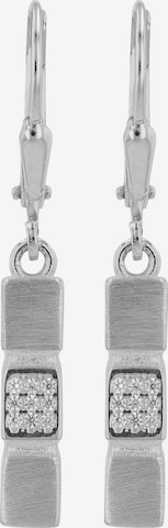Akzent Earrings '"Xamira" aus 925 Sterlingsilber, rhodiniert, langlebig' in Silver: front