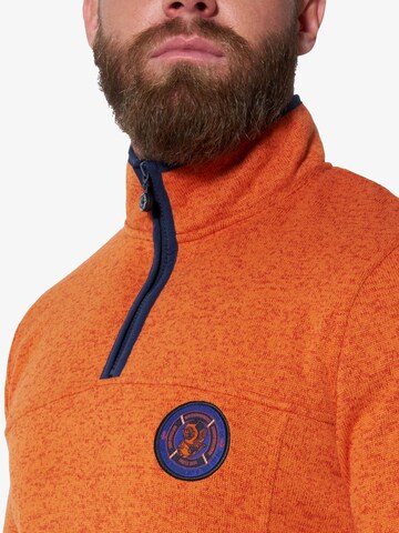 Jan Vanderstorm Pullover 'Otmund' in Orange