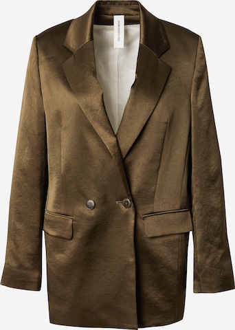 DRYKORN - Blazer 'WARDLOW' en verde: frente