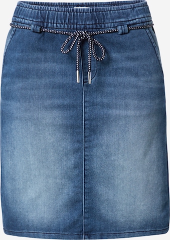 TOM TAILOR Skirt in Blue: front