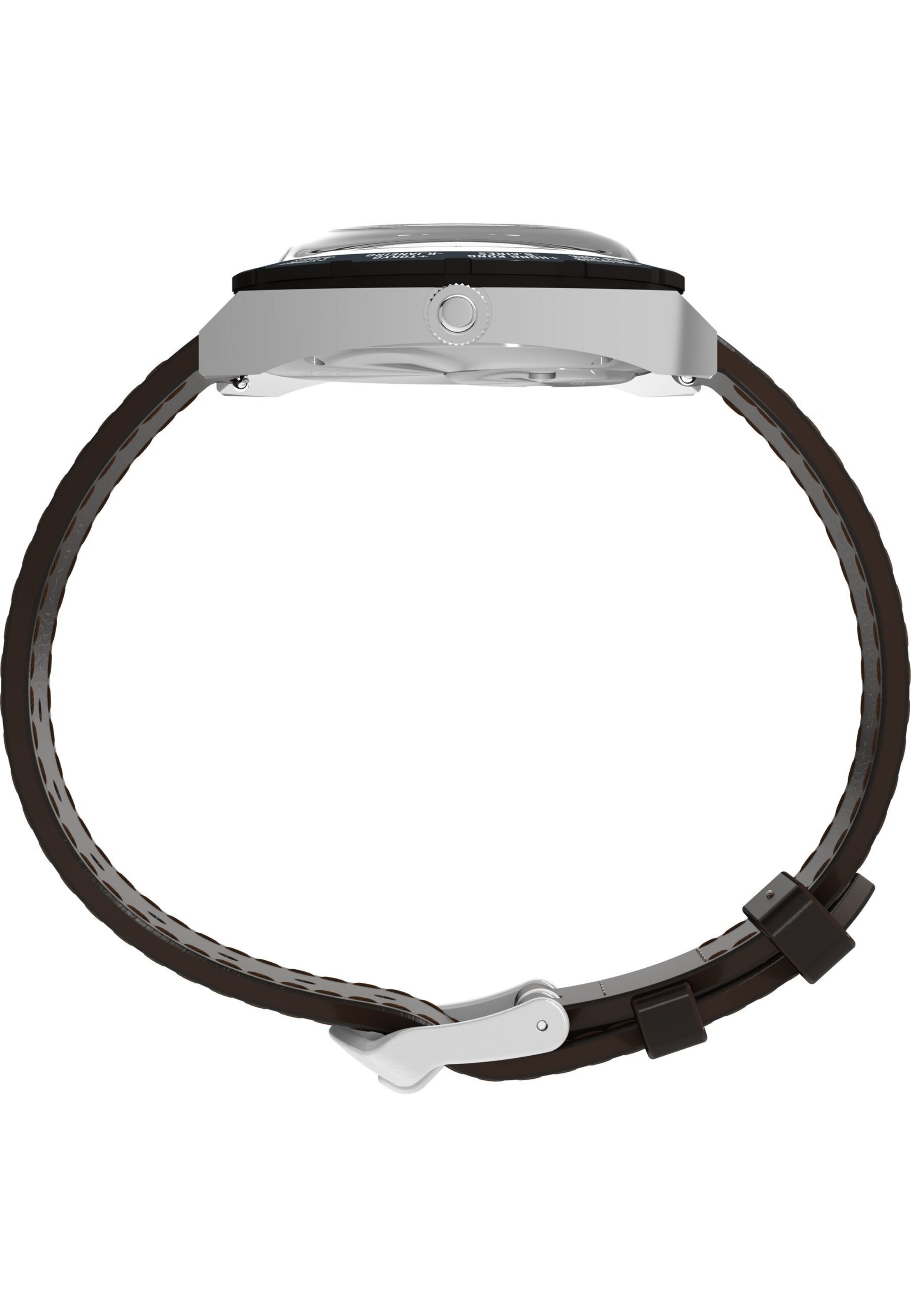 TIMEX Analogt ur 'Q Timex® 1972 World Time' i brun