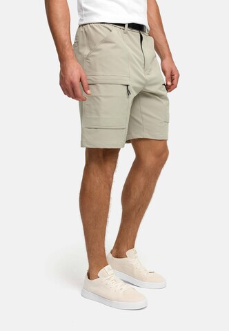 INDICODE JEANS Regular Cargobroek 'Rommie' in Grijs