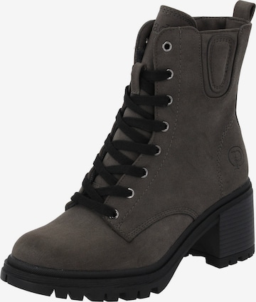 Palado Schnürstiefelette 'Kaence' in Grau: Vorderseite