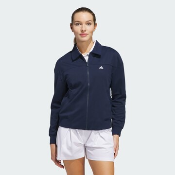 ADIDAS PERFORMANCE Sports jacket 'Go-To' in Blue: front