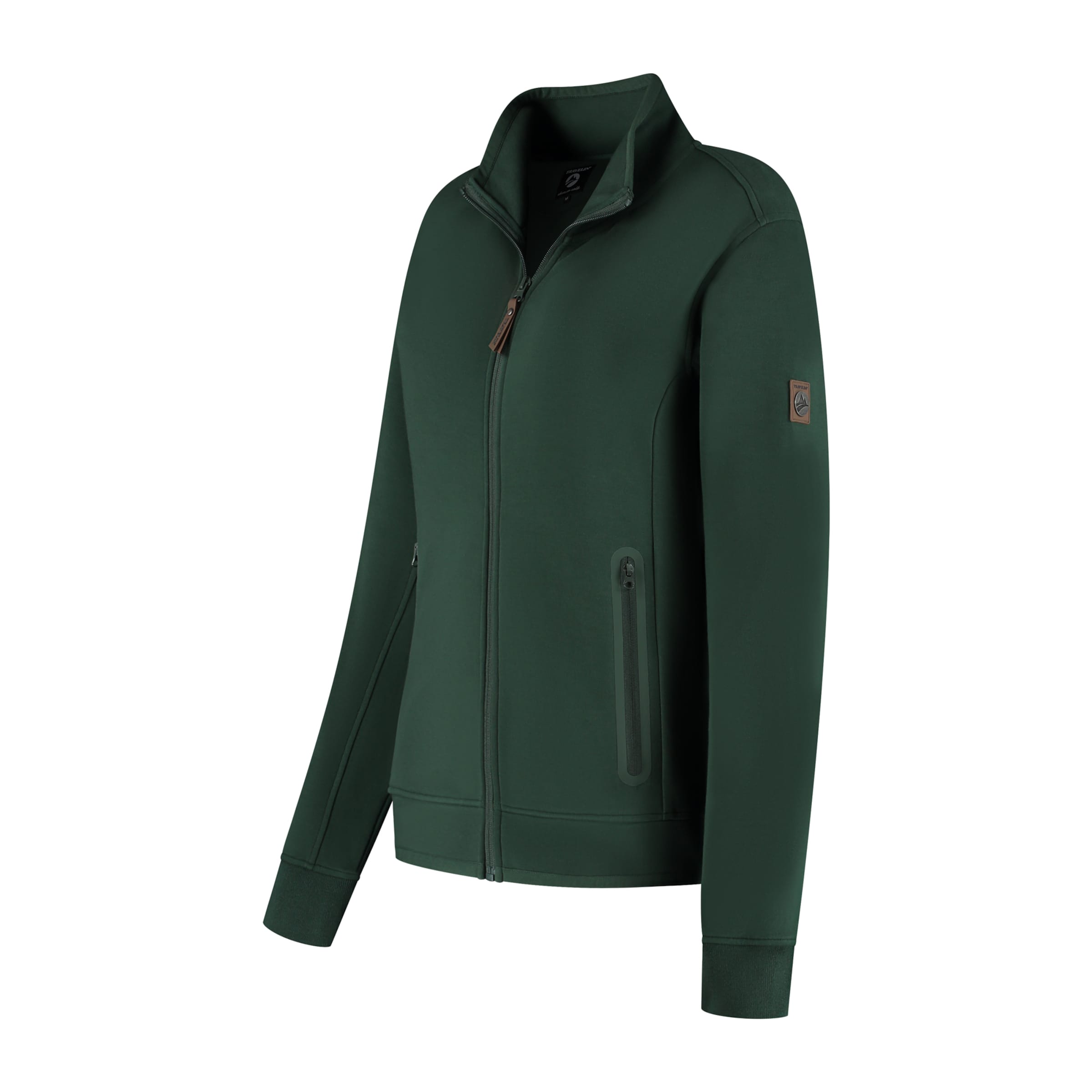 Cardigan 'Olia' Travelin en vert