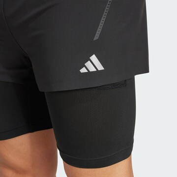 Regular Pantalon de sport 'Two-in-One HIIT' ADIDAS PERFORMANCE en noir