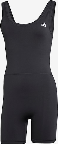 juoda ADIDAS PERFORMANCE Sportinis kostiumas 'ONESIE': priekis