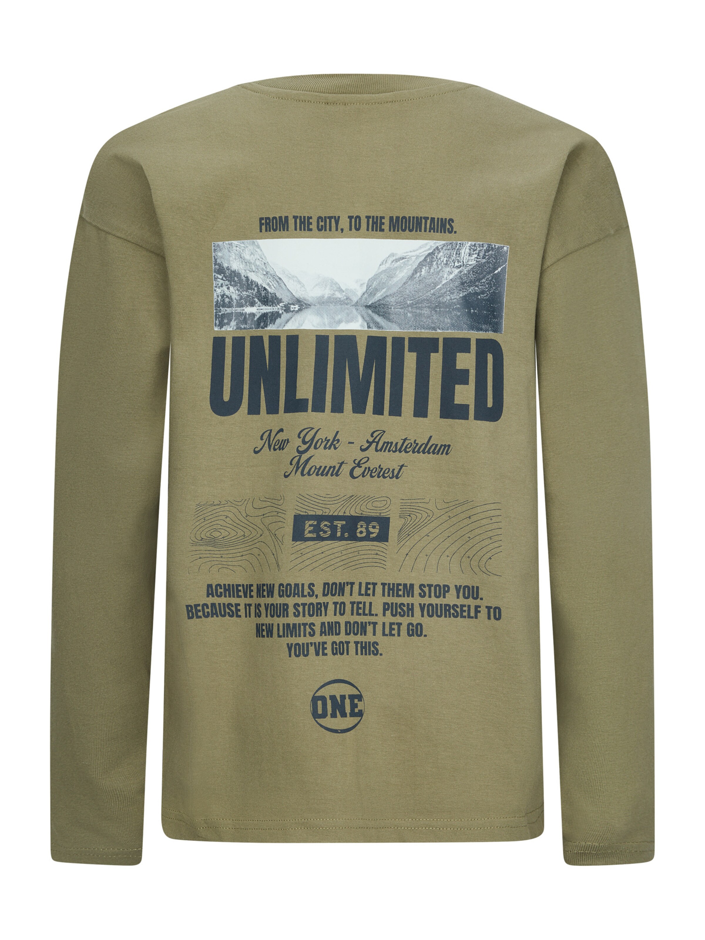 Retour Jeans Футболка 'Goof' в Зеленый