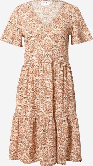 VILA Ljetna haljina 'NATALIE' u bež / pijesak / smeđa / pastelno žuta, Pregled proizvoda