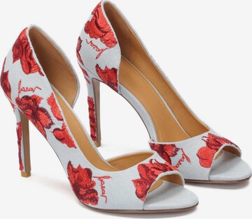 Kazar Pumps in Red