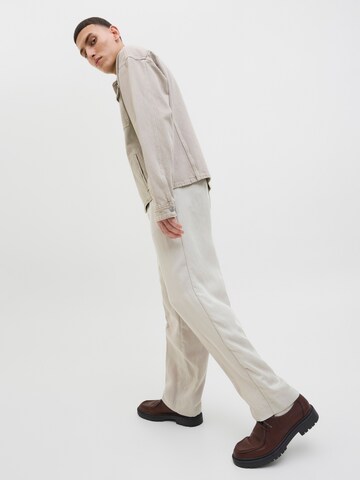 JACK & JONES Loose fit Trousers in Grey