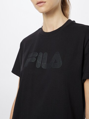 FILA Functioneel shirt 'BROU' in Zwart