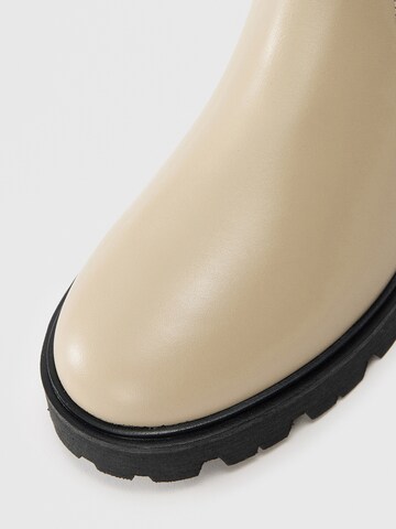 TOMMY HILFIGER - Botas Chelsea en beige